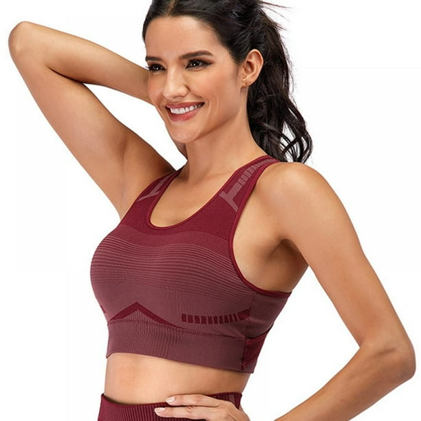 Gleeter 3 Pack Women's Sport Bra Medium Impact Support Bra Crisscross Back Top for Yoga Running Gleeter 3 Pack Women's Sport Bra Medium Impact Support Bra Crisscross Back Top for Yoga Running